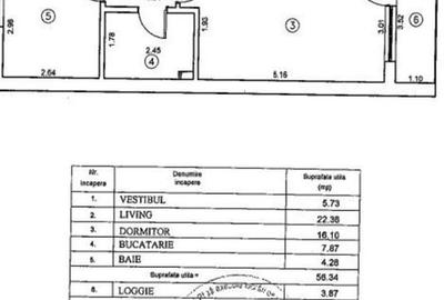 Apartament cu 2 camere decomandat, mobilat în Aviației - 8