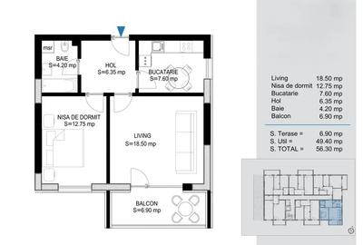 TitanPallady metrou Nicolae Teclu 2 Camere Decomandat finisaje premium - 7