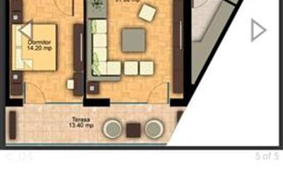 Apartament cu 2 camere semidecomandat, mobilat în Răcădău - 15