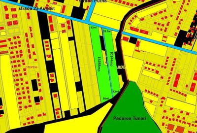 Teren intrav. S.totala 25432mp(15288mp+10144mp)82ml desch.la DJ -str 23 august ! - 2
