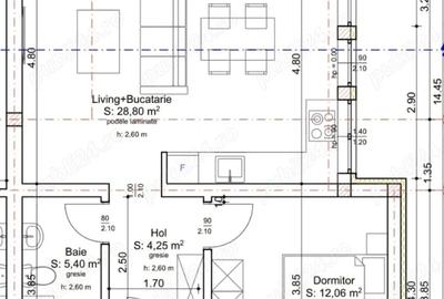 Duplex pe parter direct proprietar, Sacalaz,doar 125.000 euro! La rosu 95000euro - 3