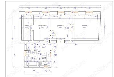 Apartament cu 3 camere semidecomandat în Ultracentral - 3