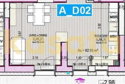 Apartament cu 3 camere decomandat, mobilat în Tei - 1