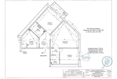 PROPRIETAR - vand apartament 3 camere Timisoara - Calea Aradului / Torontalului - 14