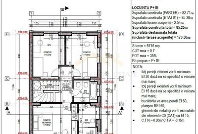 Casă cu 4 camere cu Teren 300 Mp în 1 Decembrie - 12
