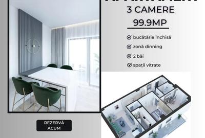 Apartament cu 3 camere decomandat în Nicolina - 10