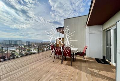 PENTHOUSE DE INCHIRIAT CU 2 DORMITOARE ZONA IRIS - TERASA 51 MP - 3