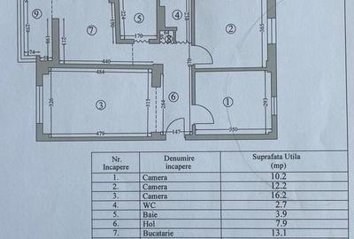 Apartament 3 camere decomandat Capital - 10