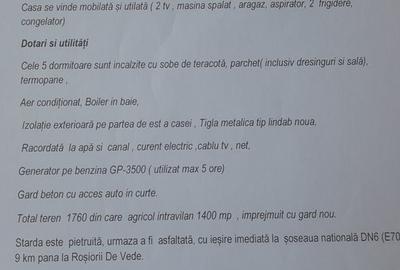 Casă cu 6 camere cu Teren 1760 Mp în Măldăeni - 4