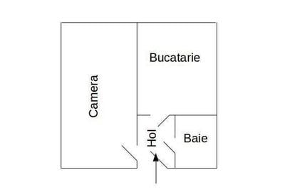 Garsonieră decomandată, mobilată în Titan - 9