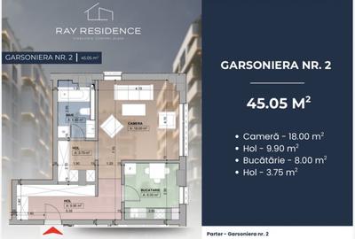 Garsonieră decomandată în Cornitoiu - 2