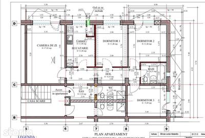 Apartament cu 4 camere decomandat în Piața Centrală - 1
