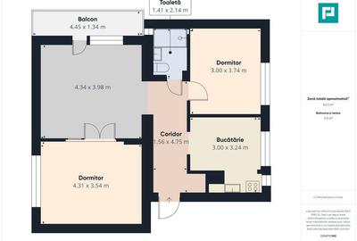 Apartament cu 3 camere decomandat în Central - 6