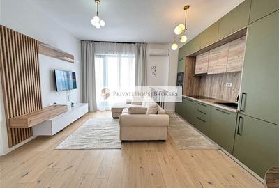 Apartament cu 2 camere semidecomandat, mobilat în Pipera - 1