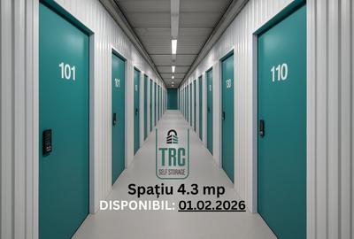 Spațiu self storage 4,3 mp – acces 24/24 lângă Aeroportul Cluj-Napoca - 1