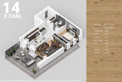 Apartament cu 4 camere decomandat în Titan - 2