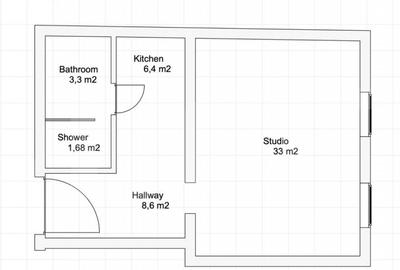 Apartament tip studio, 53 mp, zona Circumvalatiunii - 6