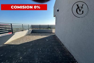 Apartament 4 camere penthouse cu terasa vedere panoramica lac Siutghiol - 9