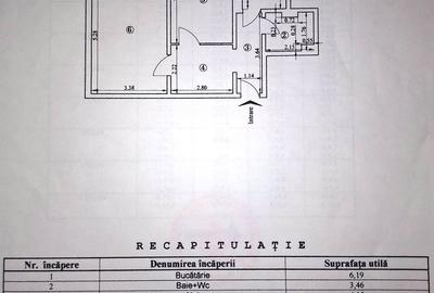 Apartament cu 2 camere decomandat, mobilat în Alexandru cel Bun - 5