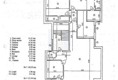 Apartament Renovat 4 Camere de Vanzare Parcare *Arcul de Triumf* - 15
