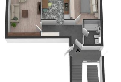 Oportunitate! Apart. finisat cu 2 camere, Apahida, 86000 Eur - 4