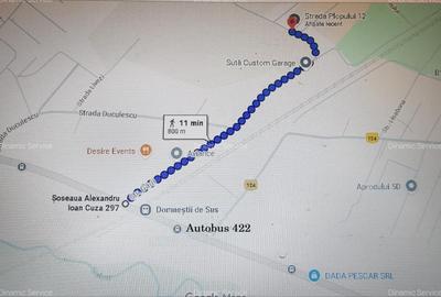 Teren Construcții intravilan de 605 mp, în Domnești - 2