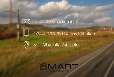 Teren intravilan CC cu CU 7000mp in Cristian la DN Teren intravilan CC cu CU 7000mp in Cristian la DN - 2