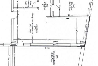 Apartament cu 2 camere semidecomandat în Central - 1
