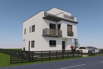Casa 4 camere,4 bai,200mp,830mp teren,80mp terasa,0%comision - 3