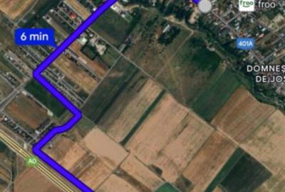 Teren de 7802 mp, în Domnești - 2