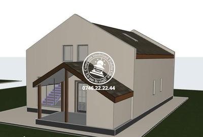 Casă cu 3 camere cu Teren 750 Mp în Aroneanu - 2