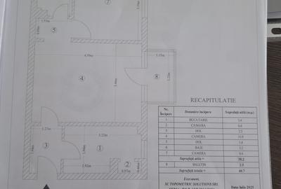 Apartament cu 2 camere semidecomandat în Bularga - 2