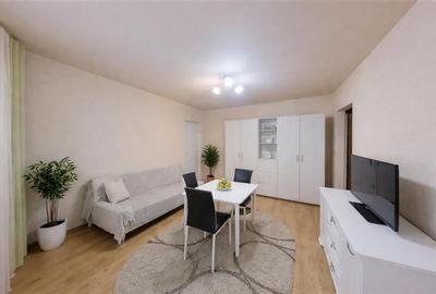 Apartament cu 2 camere semidecomandat, mobilat în Vlahuță