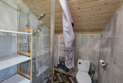 Cabana lemn cu 4 dormitoare, 120mp, teren intravilan de 1250mp - 14