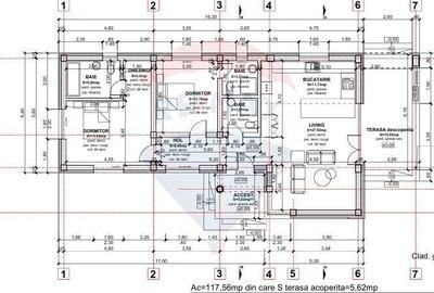 Casă cu 3 camere cu Teren 422 Mp în Central - 13