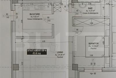Apartament cu 2 camere decomandat în Burdujeni - 2