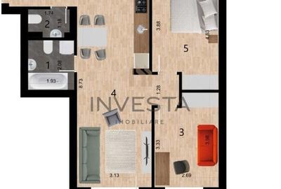 Apartament in constructie Premium/Zona Frunzisului - 6