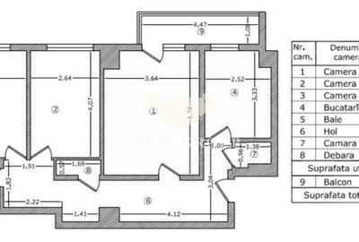 Apartament 3 Camere Banu Manta Titulescu | Vedere spate | 6 min de metrou - 9