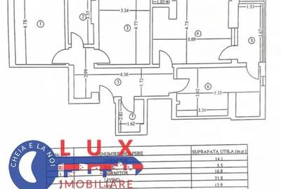 ID 622 Apartament 3 camere LUX de inchiriat - 8