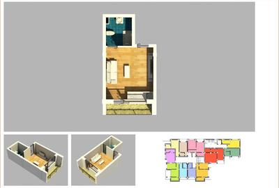 #Bloc Nou - Garsoniera 22 mp utili in Costinesti central - 2