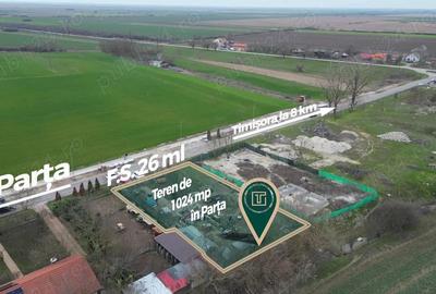 Teren de 1024 mp, în Parța - 5