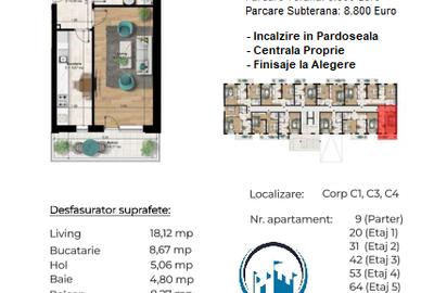 Garsonieră decomandată în Vest - 4