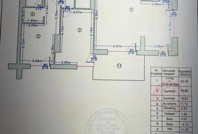 Apartament cu 3 camere decomandat, mobilat în Iancu Nicolae - 16