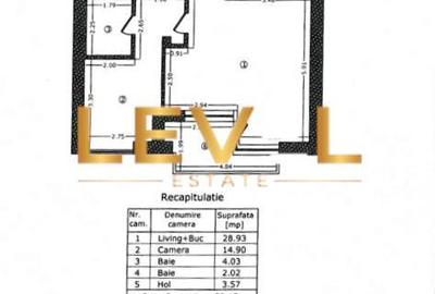 Apartament cu 2 camere decomandat, mobilat în Herăstrău - 19