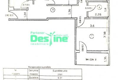 Apartament 3 camere, decomandat ,  Valea Lupului, 88.900 euro - 12