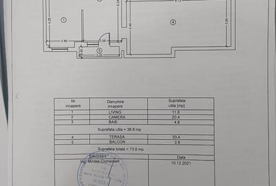 Apartament 2 camere – Steaua de Mare Nord 2, Agigea – 90.000 € Apartament 2 camere – Steaua de Mare Nord 2, Agigea – 90.000 € - 1