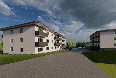 Apartament nou cu 2 camere decomandat - 57,7 MP - 14