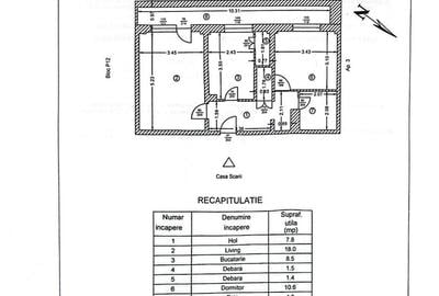 Apartament cu 2 camere decomandat în Unirii Sud - 10