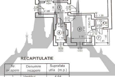 Apartament cu 2 camere decomandat în Primăverii - 12