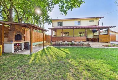 Domnesti Vanzare casa P+M, 7 camere, 4 dormitoare, 4 bai, garaj 3 autoturisme - 1
